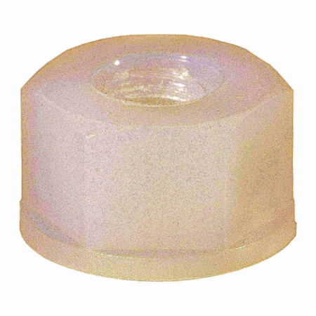 Midwest Fastener Lock Nut, #6-32, Nylon, 10 PK 62551